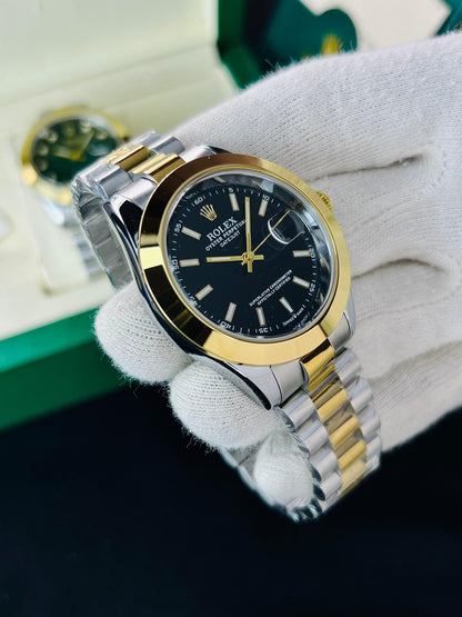 ROLEX DATE JUST PLAIN BAZEL