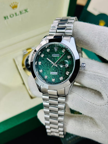 ROLEX DATE JUST PLAIN BAZEL