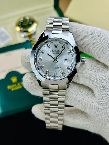ROLEX DATE JUST PLAIN BAZEL
