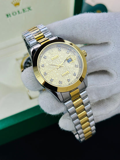 ROLEX DATE JUST PLAIN BAZEL