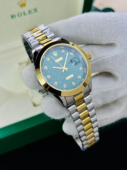 ROLEX DATE JUST PLAIN BAZEL