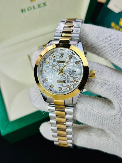 ROLEX DATE JUST PLAIN BAZEL