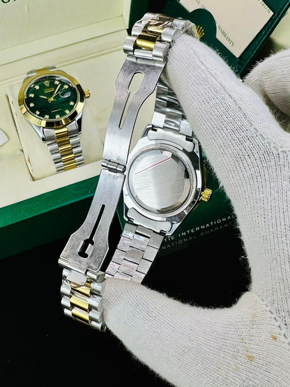 ROLEX DATE JUST PLAIN BAZEL