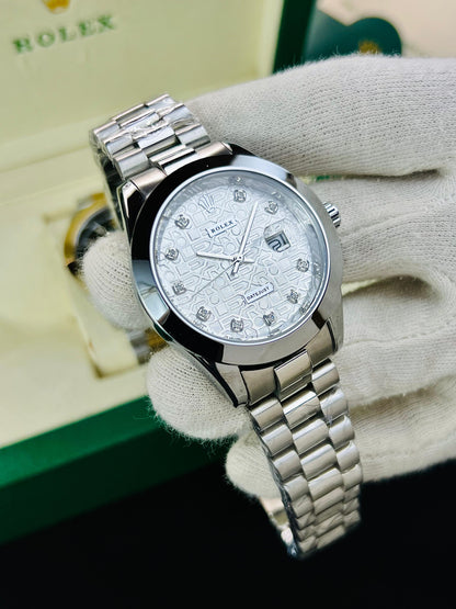 ROLEX DATE JUST PLAIN BAZEL