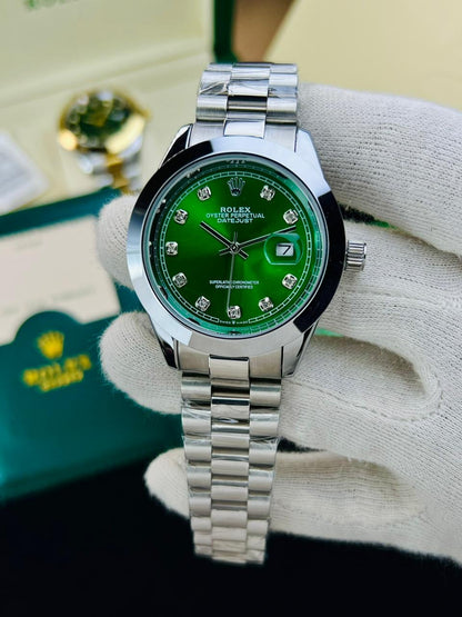 ROLEX DATE JUST PLAIN BAZEL