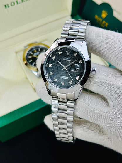 ROLEX DATE JUST PLAIN BAZEL